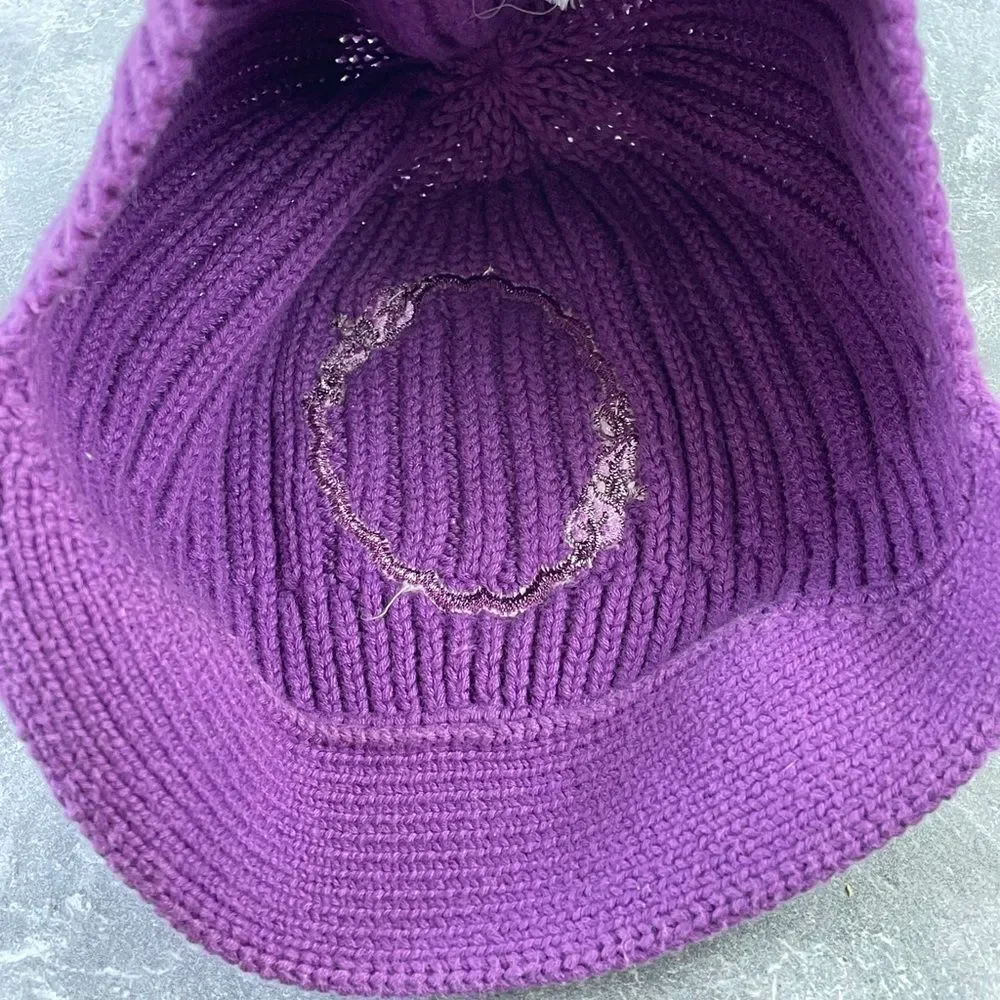 Kids Disney Tinkerbell & Friends Purple Beanie Cap